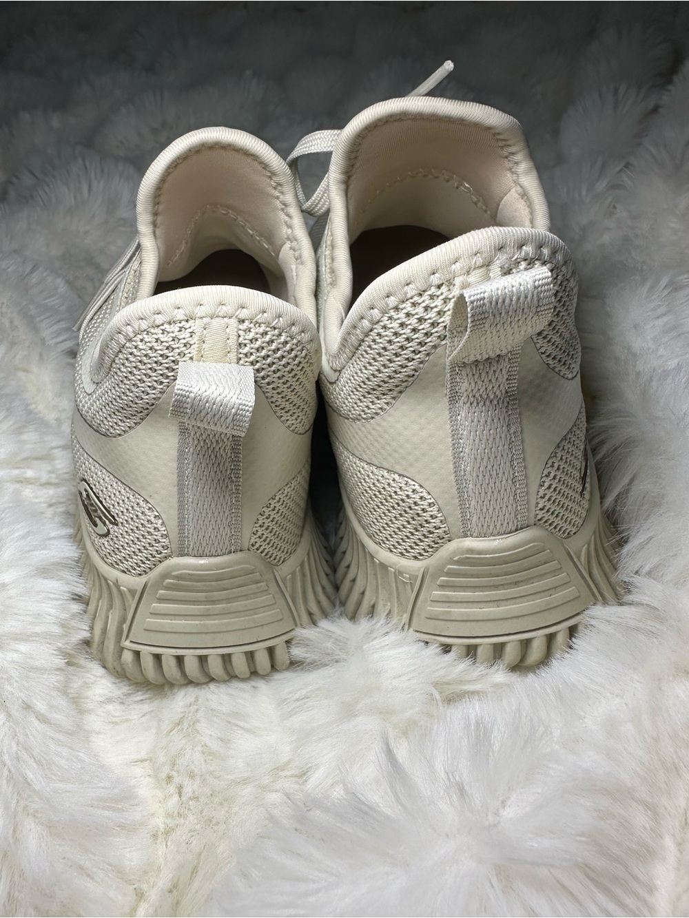 Skechers Women's Slip-On Sneakers in Light Beige - Picture 5 of 6